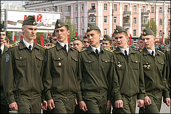 9 мая 2009 г., Барнаул   Парад Победы в Барнауле