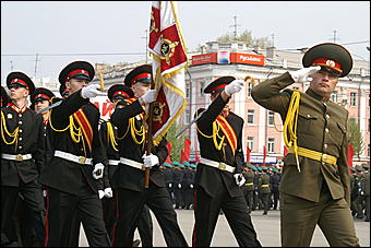 9 мая 2009 г., Барнаул   Парад Победы в Барнауле