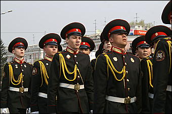 9 мая 2009 г., Барнаул   Парад Победы в Барнауле