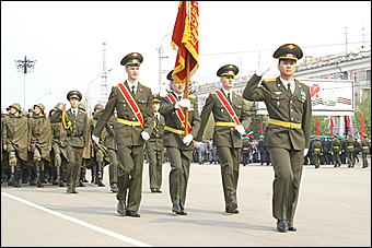 9 мая 2009 г., Барнаул   Парад Победы в Барнауле