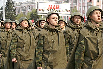 9 мая 2009 г., Барнаул   Парад Победы в Барнауле