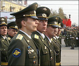 9 мая 2009 г., Барнаул   Парад Победы в Барнауле