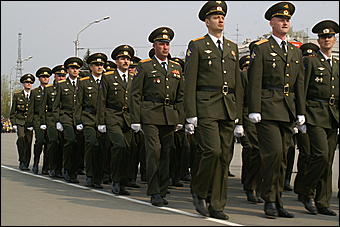 9 мая 2009 г., Барнаул   Парад Победы в Барнауле