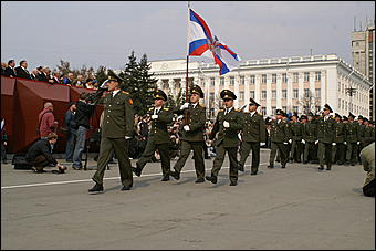 9 мая 2009 г., Барнаул   Парад Победы в Барнауле