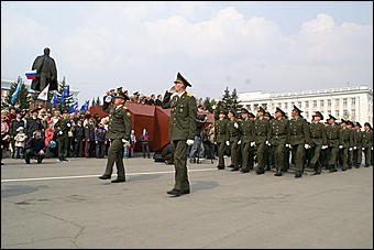 9 мая 2009 г., Барнаул   Парад Победы в Барнауле