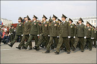 9 мая 2009 г., Барнаул   Парад Победы в Барнауле