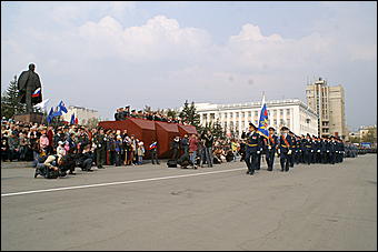 9 мая 2009 г., Барнаул   Парад Победы в Барнауле