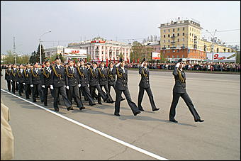 9 мая 2009 г., Барнаул   Парад Победы в Барнауле