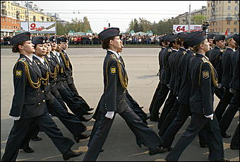 9 мая 2009 г., Барнаул   Парад Победы в Барнауле
