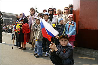 9 мая 2009 г., Барнаул   Парад Победы в Барнауле
