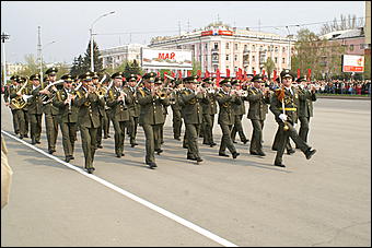9 мая 2009 г., Барнаул   Парад Победы в Барнауле