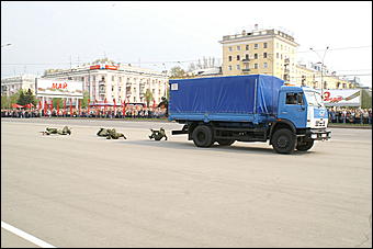 9 мая 2009 г., Барнаул   Парад Победы в Барнауле