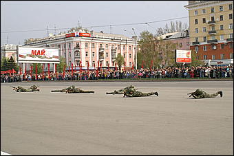 9 мая 2009 г., Барнаул   Парад Победы в Барнауле