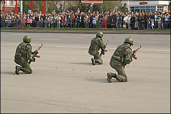 9 мая 2009 г., Барнаул   Парад Победы в Барнауле
