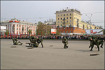 9 мая 2009 г., Барнаул   Парад Победы в Барнауле