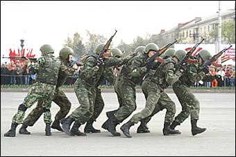 9 мая 2009 г., Барнаул   Парад Победы в Барнауле