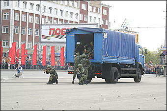 9 мая 2009 г., Барнаул   Парад Победы в Барнауле