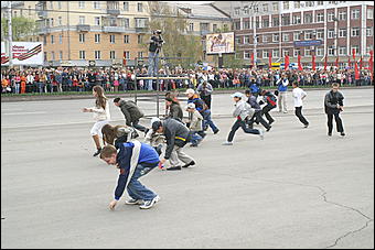 9 мая 2009 г., Барнаул   Парад Победы в Барнауле