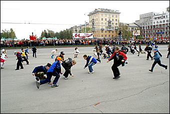 9 мая 2009 г., Барнаул   Парад Победы в Барнауле