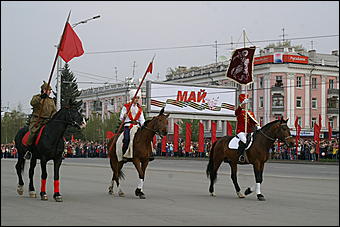 9 мая 2009 г., Барнаул   Парад Победы в Барнауле