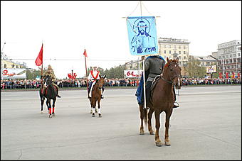 9 мая 2009 г., Барнаул   Парад Победы в Барнауле