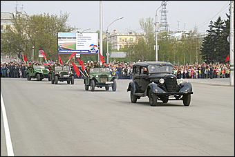 9 мая 2009 г., Барнаул   Парад Победы в Барнауле