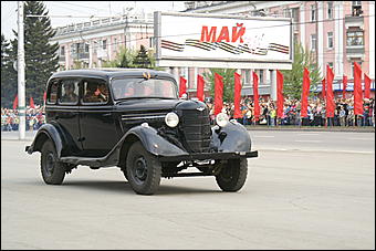 9 мая 2009 г., Барнаул   Парад Победы в Барнауле