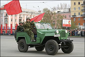 9 мая 2009 г., Барнаул   Парад Победы в Барнауле