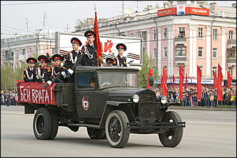 9 мая 2009 г., Барнаул   Парад Победы в Барнауле