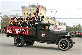 9 мая 2009 г., Барнаул   Парад Победы в Барнауле
