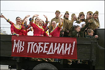 9 мая 2009 г., Барнаул   Парад Победы в Барнауле