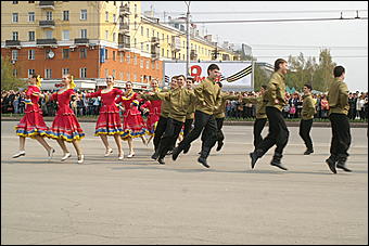 9 мая 2009 г., Барнаул   Парад Победы в Барнауле