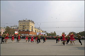 9 мая 2009 г., Барнаул   Парад Победы в Барнауле