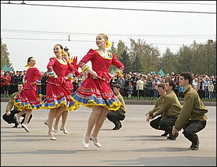9 мая 2009 г., Барнаул   Парад Победы в Барнауле