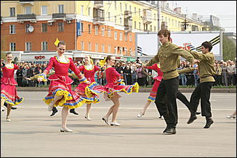 9 мая 2009 г., Барнаул   Парад Победы в Барнауле