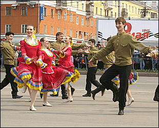 9 мая 2009 г., Барнаул   Парад Победы в Барнауле