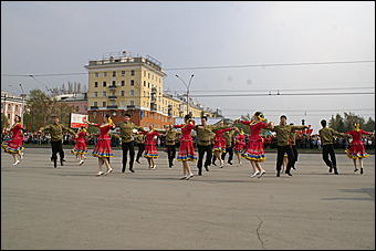 9 мая 2009 г., Барнаул   Парад Победы в Барнауле