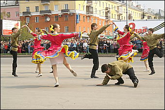 9 мая 2009 г., Барнаул   Парад Победы в Барнауле