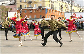 9 мая 2009 г., Барнаул   Парад Победы в Барнауле