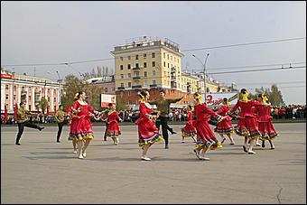 9 мая 2009 г., Барнаул   Парад Победы в Барнауле