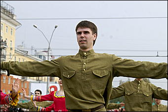 9 мая 2009 г., Барнаул   Парад Победы в Барнауле