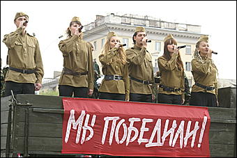 9 мая 2009 г., Барнаул   Парад Победы в Барнауле