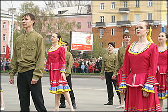 9 мая 2009 г., Барнаул   Парад Победы в Барнауле