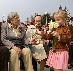 9 мая 2009 г., Барнаул   Парад Победы в Барнауле