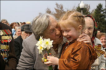 9 мая 2009 г., Барнаул   Парад Победы в Барнауле
