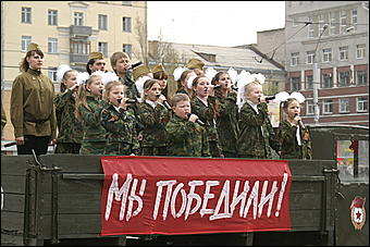 9 мая 2009 г., Барнаул   Парад Победы в Барнауле