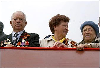 9 мая 2009 г., Барнаул   Парад Победы в Барнауле