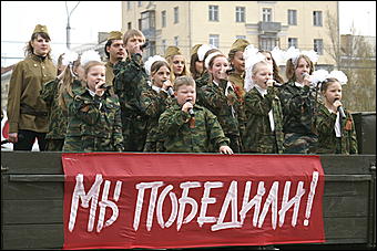 9 мая 2009 г., Барнаул   Парад Победы в Барнауле