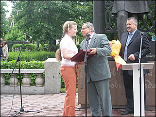    Награждение юных поэтов в Барнауле 