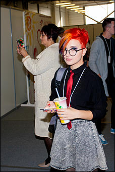 6 октябрь 2016 г., Барнаул © Амител Вячеслав Мельников   Невесты в завитках: конкурс стилистов на выставке "Индустрия красоты" в Барнауле